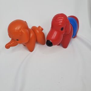 Vintage Tupperware Zoo-It Yourself Animal Toy 7 pieces
